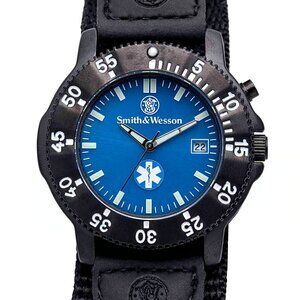 Smith & Wesson Back Glow E.M.T. Logo Watch